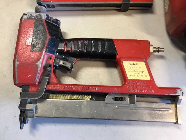 Haubold pn764 x11/v pneumatische tacker (5x) - afbeelding 8 van  11