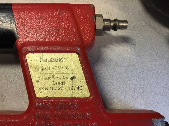 Haubold pn764 x11/v pneumatische tacker (5x) - afbeelding 9 van  11