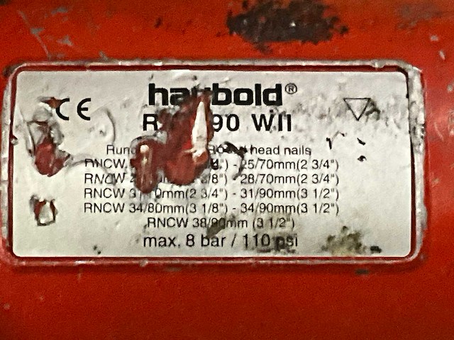 Haubold pneumatische tacker (2x) - afbeelding 4 van  5