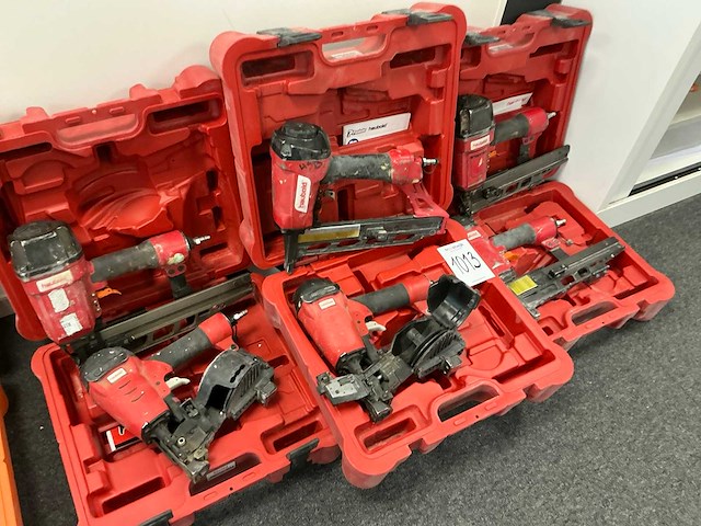 Haubold rnc45r en pn755 pneumatische tacker (6x) - afbeelding 1 van  7