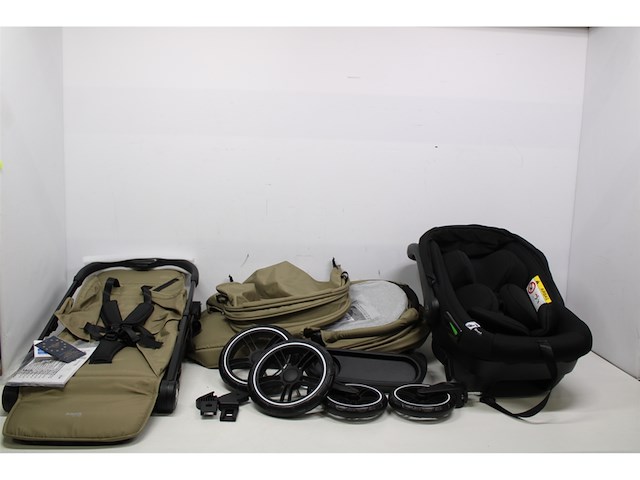 Hauck shop n care trio set van reiswieg buggy en babyautostoel olive - afbeelding 6 van  6