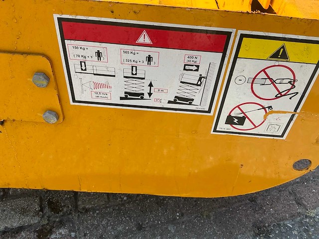 Haulotte 10 rte hoogwerkerplatform - afbeelding 6 van  7
