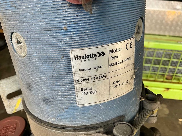 Haulotte hydraulisch aggregaat - afbeelding 4 van  4