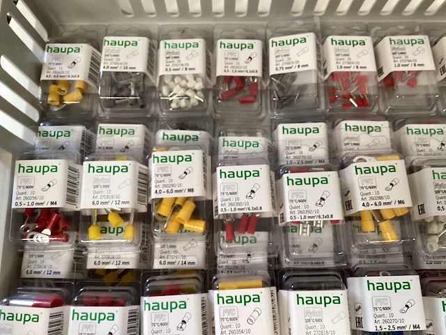 Haupa partij kabelschoenen overig elektra toebehoren - afbeelding 2 van  6