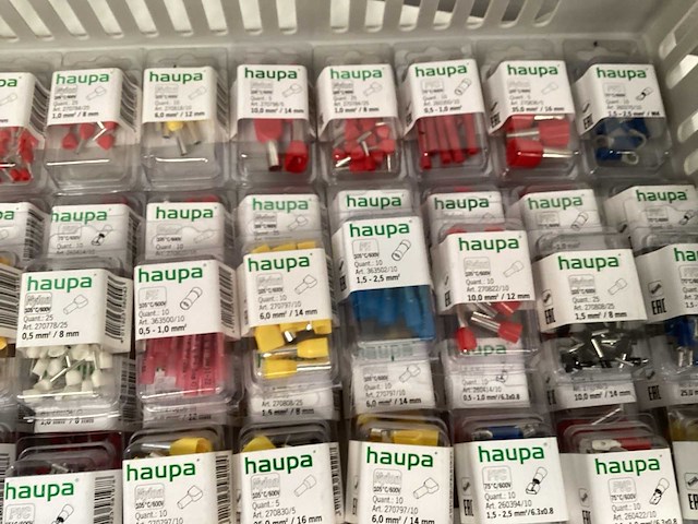 Haupa partij kabelschoenen overig elektra toebehoren - afbeelding 3 van  6