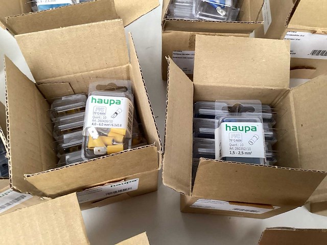Haupa partij kabelschoenen overig elektra toebehoren - afbeelding 3 van  7