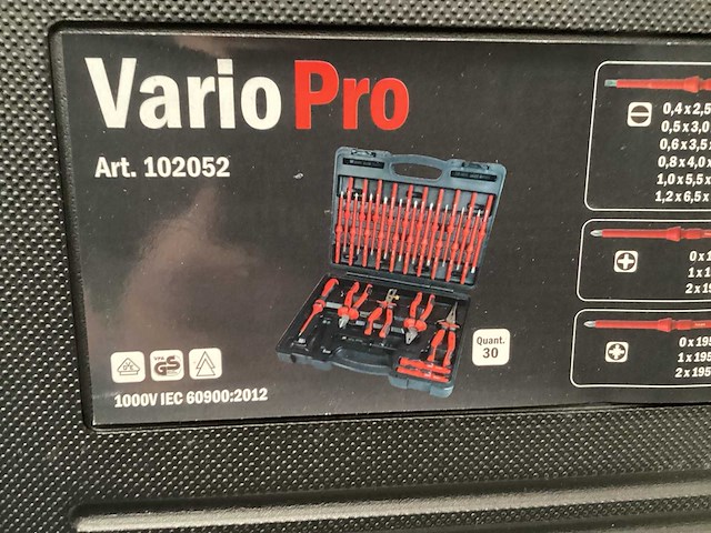 Haupa vario pro 102052 gereedschapskoffer - afbeelding 6 van  8
