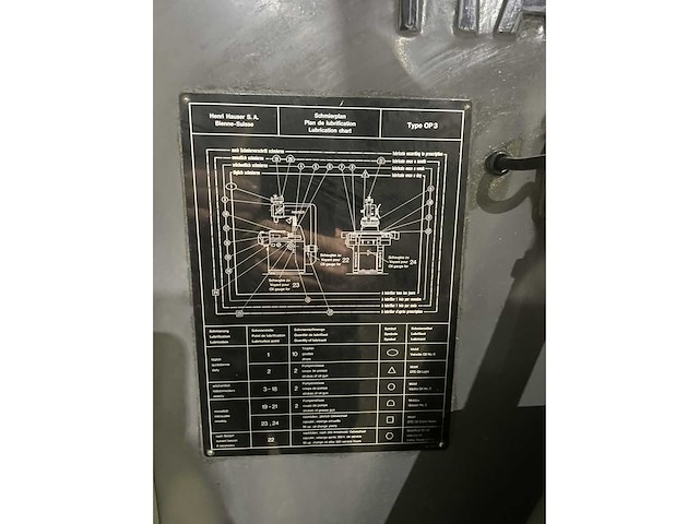 Hauser - op3 - universal boring mill - afbeelding 2 van  5