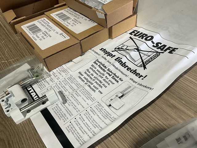 Hautau - euro-safe weiss - inbraakbeveiliging - deur- raambeslag (10x) - afbeelding 8 van  9