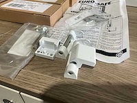 Hautau - euro-safe weiss - inbraakbeveiliging - deur- raambeslag (10x) - afbeelding 2 van  6