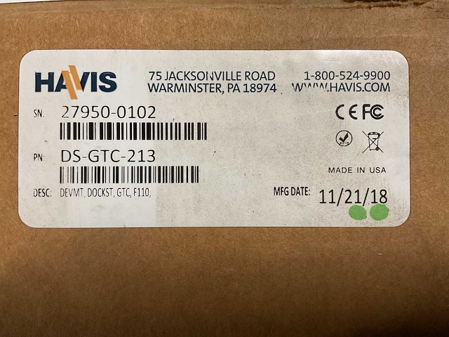 Havis ds-gtc-213 docking station - afbeelding 7 van  7