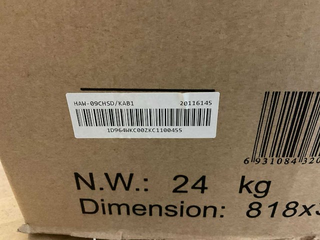 Hawaii haw-09chsd/kab1 airconditioning - afbeelding 2 van  4
