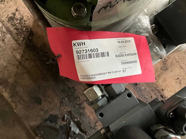 Hawe r 1.575 6-2 0.75 hydraulisch aggregaat - afbeelding 7 van  7