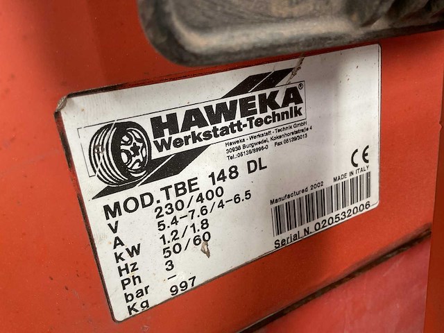 Haweka banden de-en montageapparaat - afbeelding 6 van  9