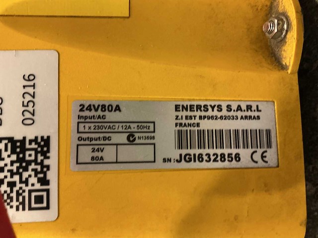 Hawker - 24v 80a - battery chargers - afbeelding 2 van  2
