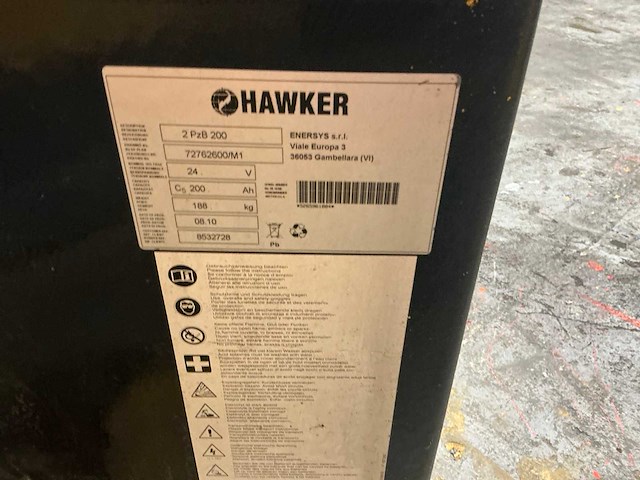 Hawker 24 volt tractie accu - afbeelding 4 van  8