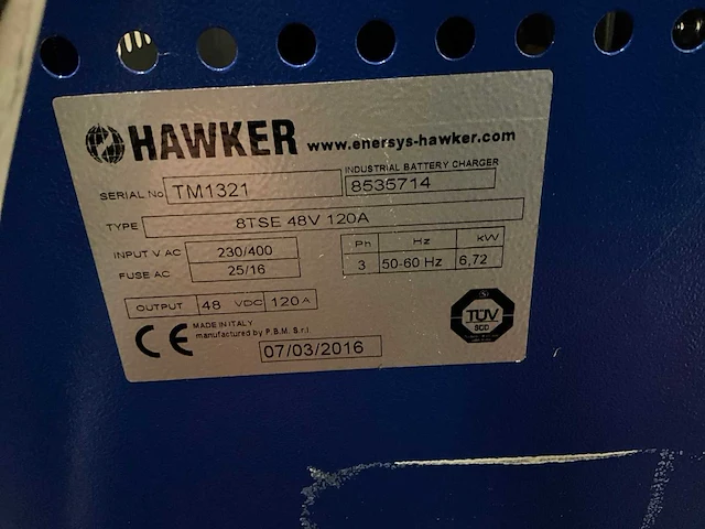Hawker 8ts e acculader - afbeelding 4 van  4