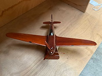 Hawker hurricane houten modelvliegtuig - afbeelding 3 van  6