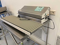 Hawo hm 850 dc medische rvs doorloop sealmachine - afbeelding 5 van  6