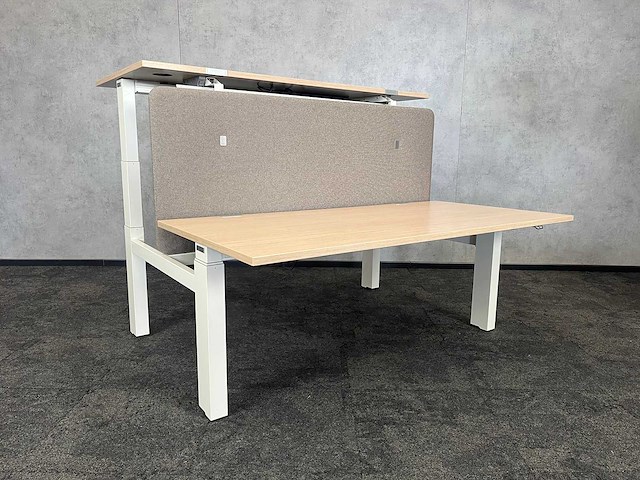 Haworth - elektrische zit/sta duo-bureau 160x80 - afbeelding 11 van  18