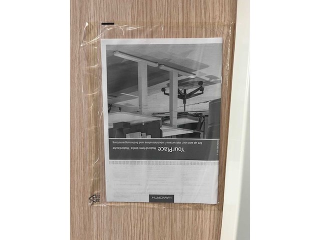 Haworth - elektrische zit/sta duo-bureau 160x80 - afbeelding 7 van  18