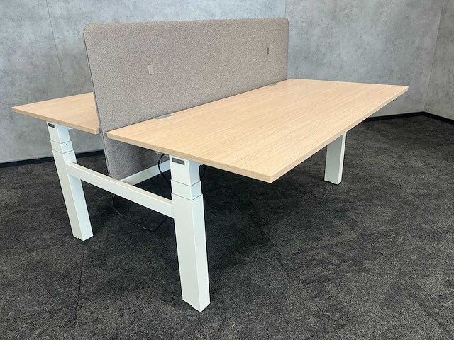 Haworth - elektrische zit/sta duo-bureau 160x80 - afbeelding 12 van  18