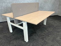 Haworth - elektrische zit/sta duo-bureau 160x80 - afbeelding 12 van  18