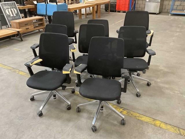 Haworth bureaustoel (8x) - afbeelding 1 van  10