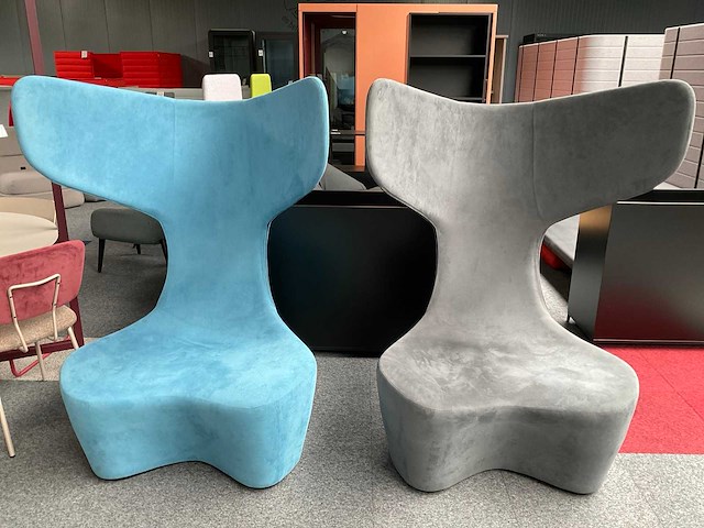 Haworth cappellini drum design fauteuil (4x) - afbeelding 1 van  3