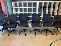 Haworth diverse bureaustoelen (6x)