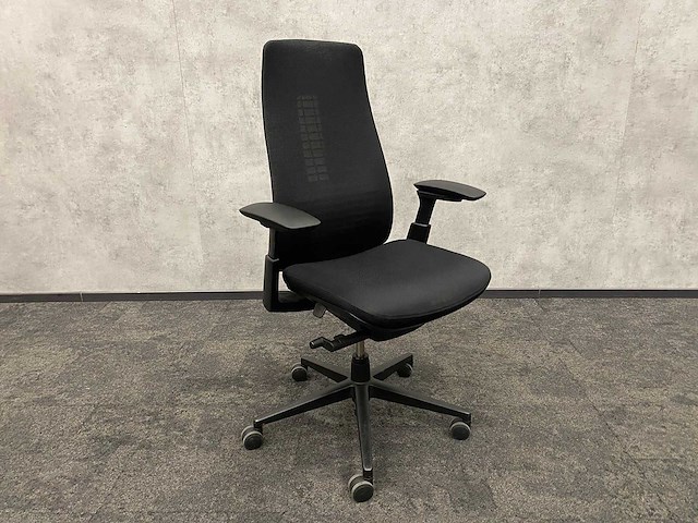 Haworth fern - ergonomische bureaustoel zwart - afbeelding 1 van  17