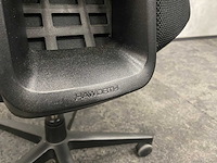 Haworth fern - ergonomische bureaustoel zwart - afbeelding 12 van  17