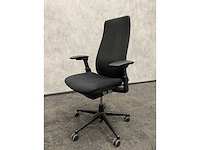 Haworth fern - ergonomische bureaustoel zwart - afbeelding 2 van  17