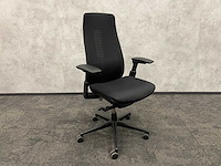 Haworth fern - ergonomische bureaustoel zwart - afbeelding 1 van  17