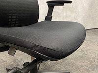 Haworth fern - ergonomische bureaustoel zwart - afbeelding 6 van  14