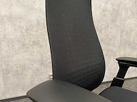 Haworth fern - ergonomische bureaustoel zwart - afbeelding 7 van  14