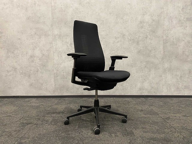 Haworth fern - ergonomische bureaustoel zwart - afbeelding 14 van  14