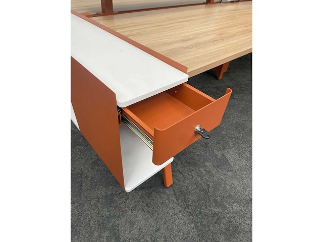 Haworth intuity - 4p workbench 140x77 - afbeelding 17 van  22