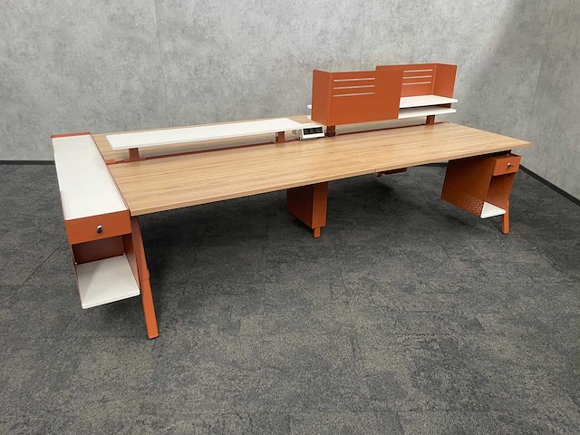 Haworth intuity - 4p workbench 140x77 - afbeelding 9 van  22