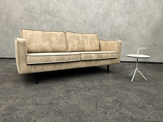 Hay - bijzettafel met taupe kunstlederen bank - afbeelding 4 van  12