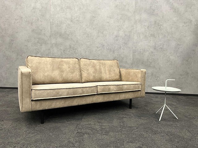 Hay - bijzettafel met taupe kunstlederen bank - afbeelding 5 van  12