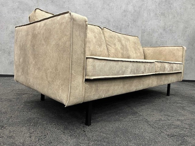 Hay - bijzettafel met taupe kunstlederen bank - afbeelding 6 van  12