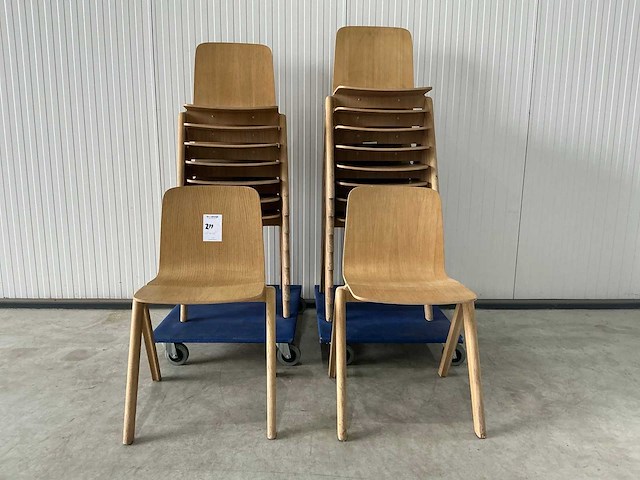 Hay copenhague chp stabelbare stoelen (17x) - afbeelding 1 van  6