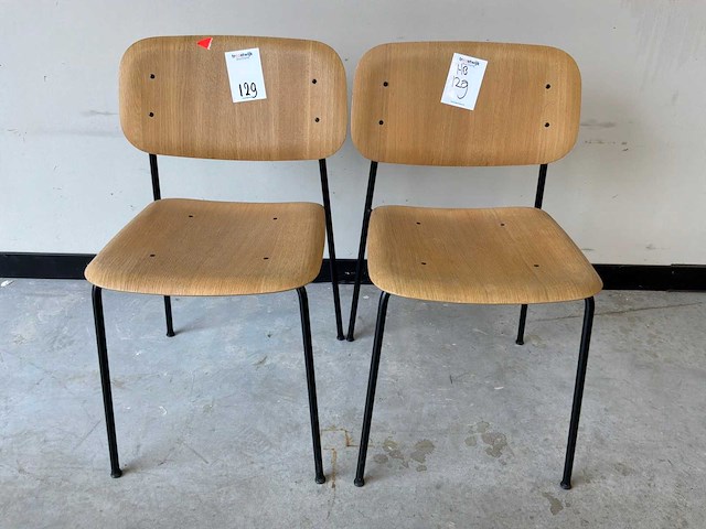 Hay iskos stapelstoel (2x) - afbeelding 1 van  6