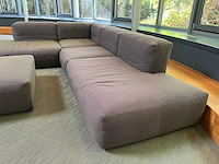 Hay mags - modulaire sofa met hocker - afbeelding 3 van  5