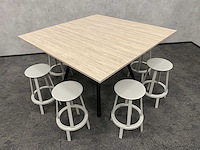 Hay/ steelcase - 8p halfhoge design set 160x160 - afbeelding 4 van  14