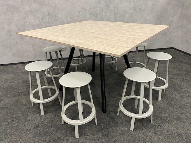 Hay/ steelcase - 8p halfhoge design set 160x160 - afbeelding 1 van  14