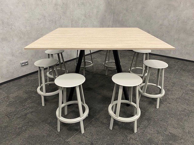 Hay/ steelcase - 8p halfhoge design set 160x160 - afbeelding 7 van  14