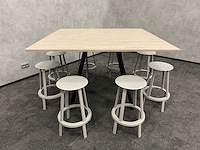 Hay/ steelcase - 8p halfhoge design set 160x160 - afbeelding 7 van  14