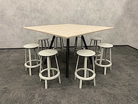 Hay/ steelcase - 8p halfhoge design set 160x160 - afbeelding 8 van  14